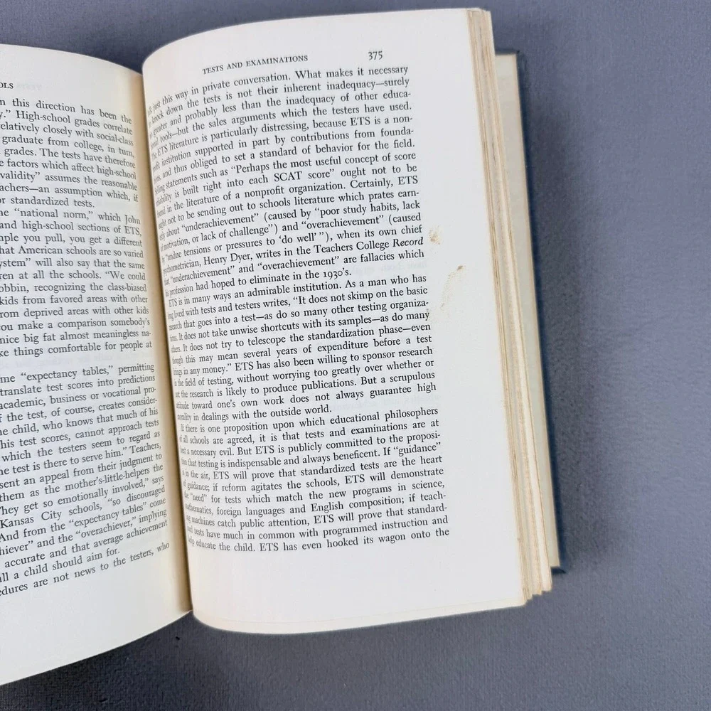 Martin Mayer The Schools Hardcover 1961 1st Edition Education History Sociology